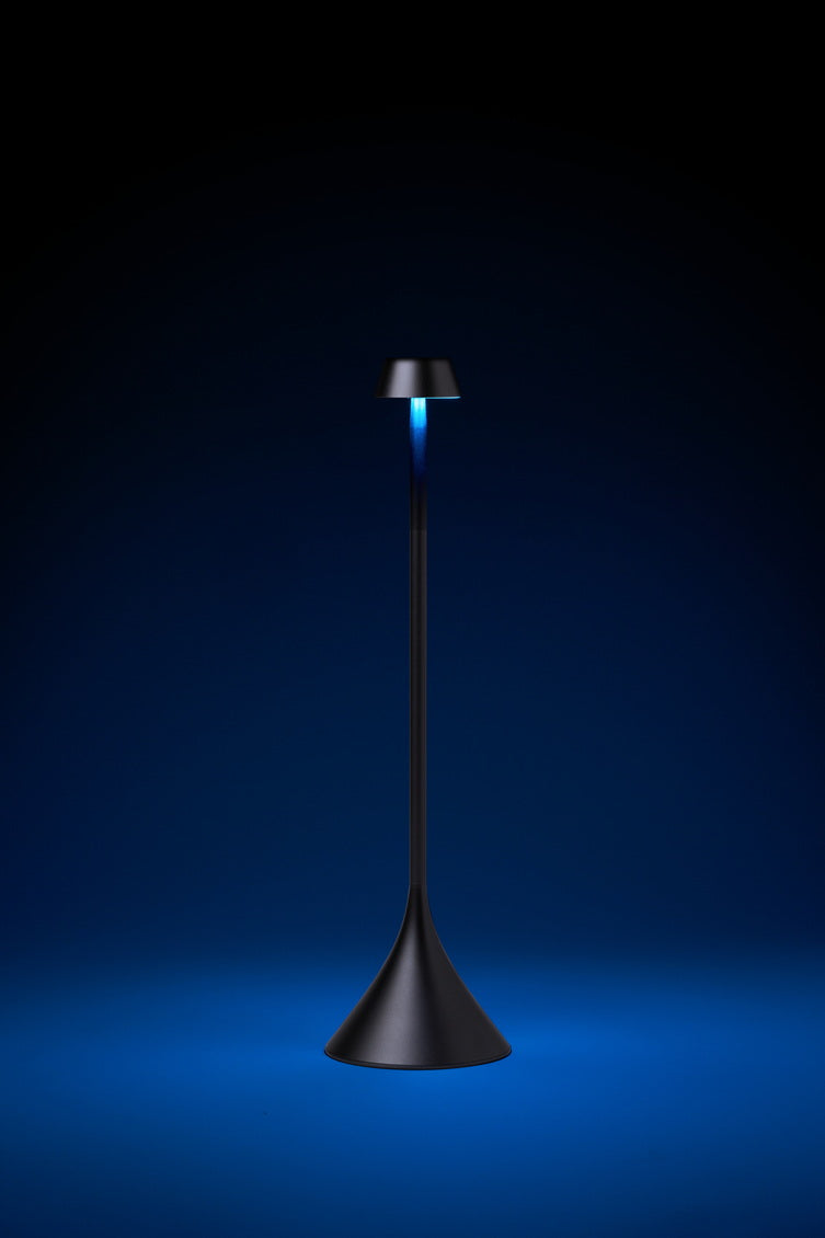 Lampe de table Steli shade h.29.4 cm - gun