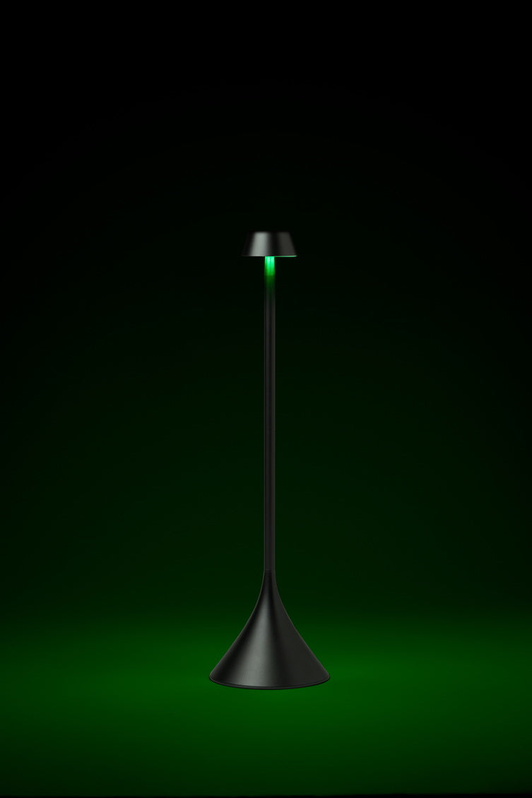 Lampe de table Steli shade h.29.4 cm - gun