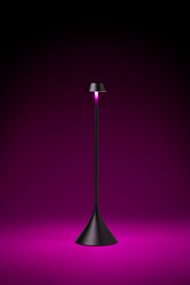 Lampe de table Steli shade h.29.4 cm - gun