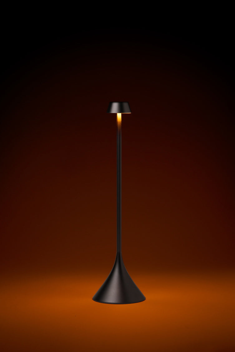 Lampe de table Steli shade h.29.4 cm - gun