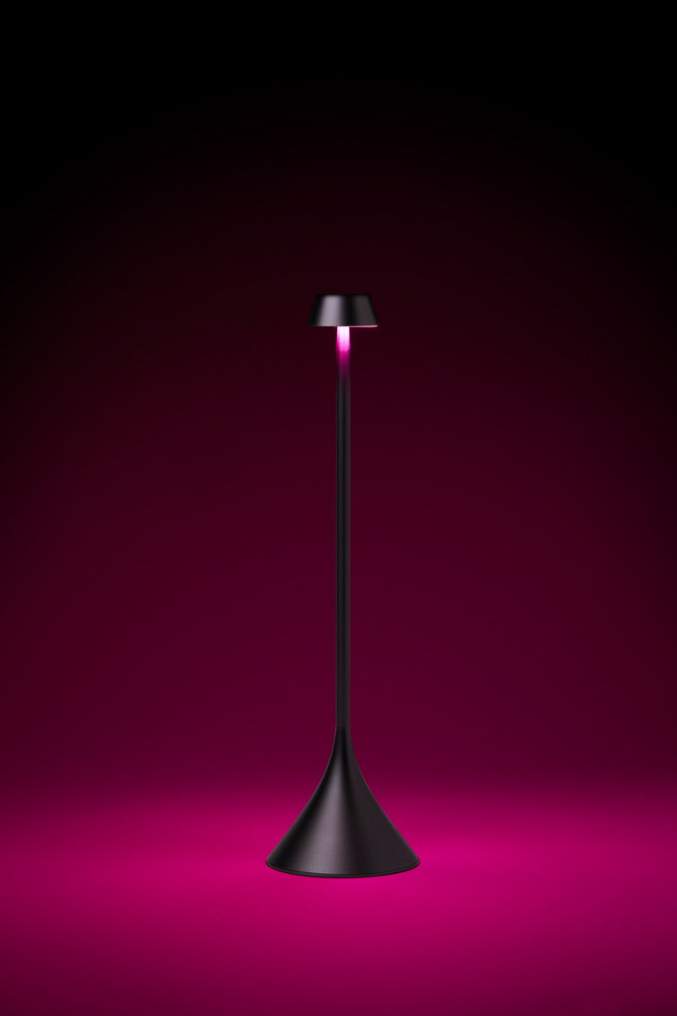 Lampe de table Steli shade h.29.4 cm - gun