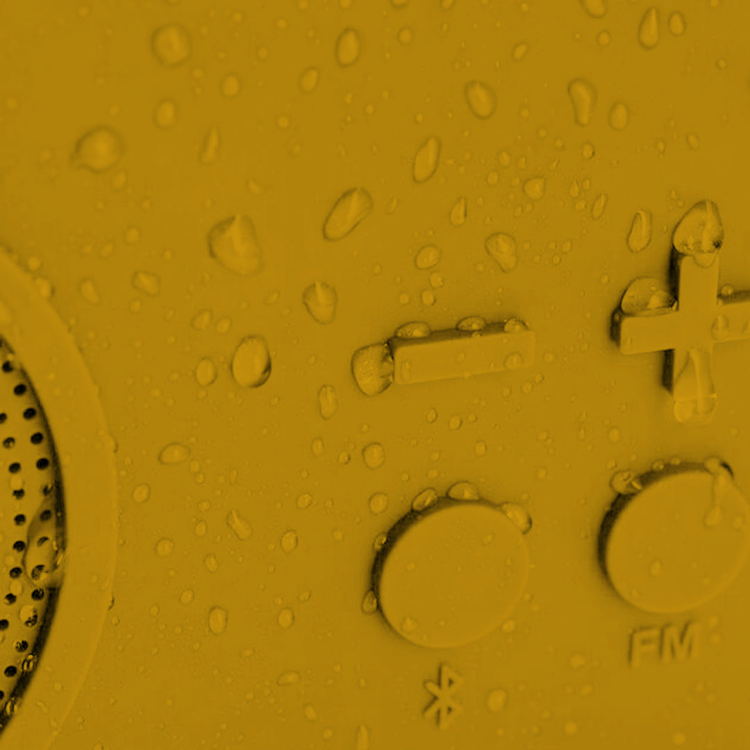 Tykho 3 enceinte bluetooth avec radio fm - jaune