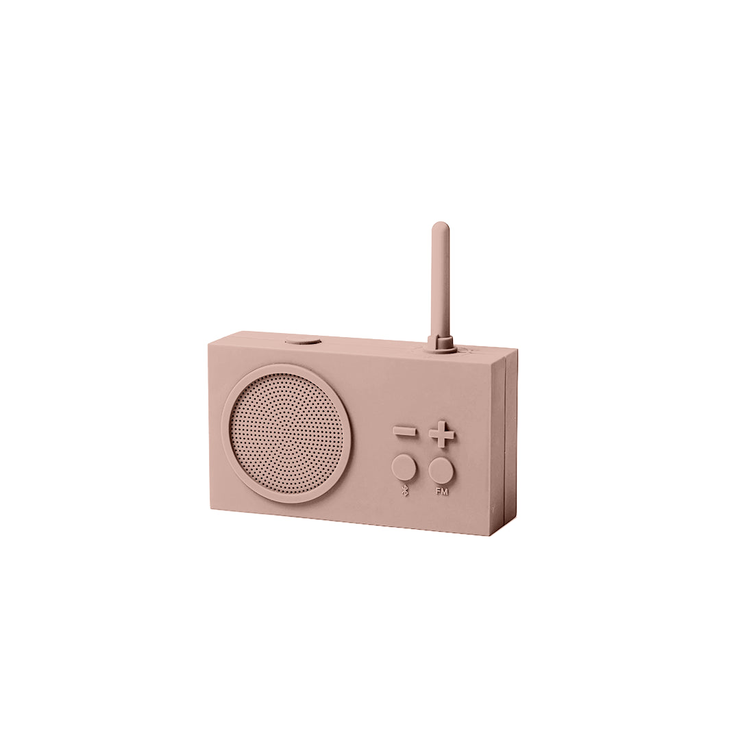 Tykho 3 enceinte Bluetooth® avec radio FM - rose