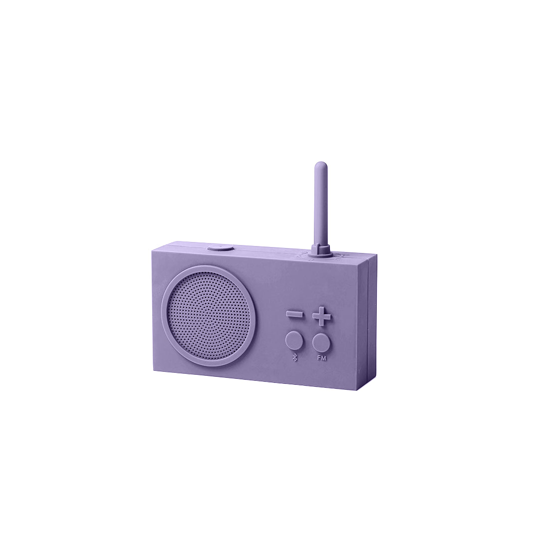 Tykho 3 enceinte bluetooth avec radio fm - violet
