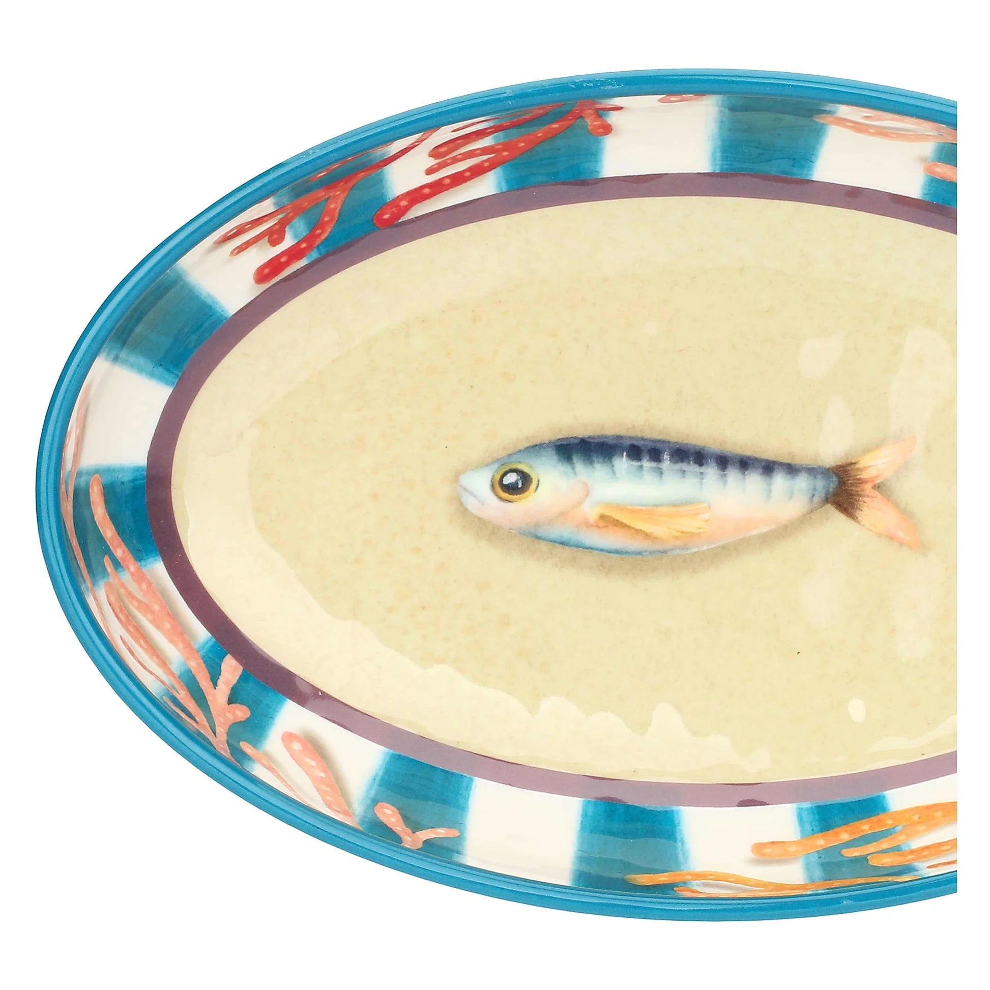 Plat ovale mélamine - Litorale