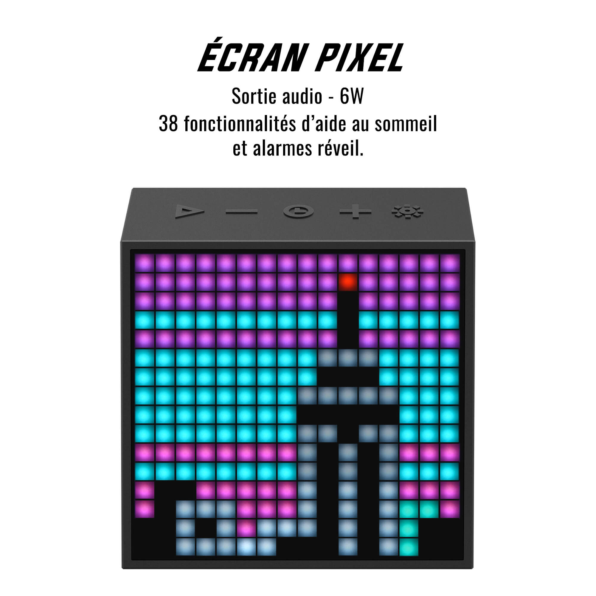 Enceinte Bluetooth Lumineuse - Pixel Timebox Evo