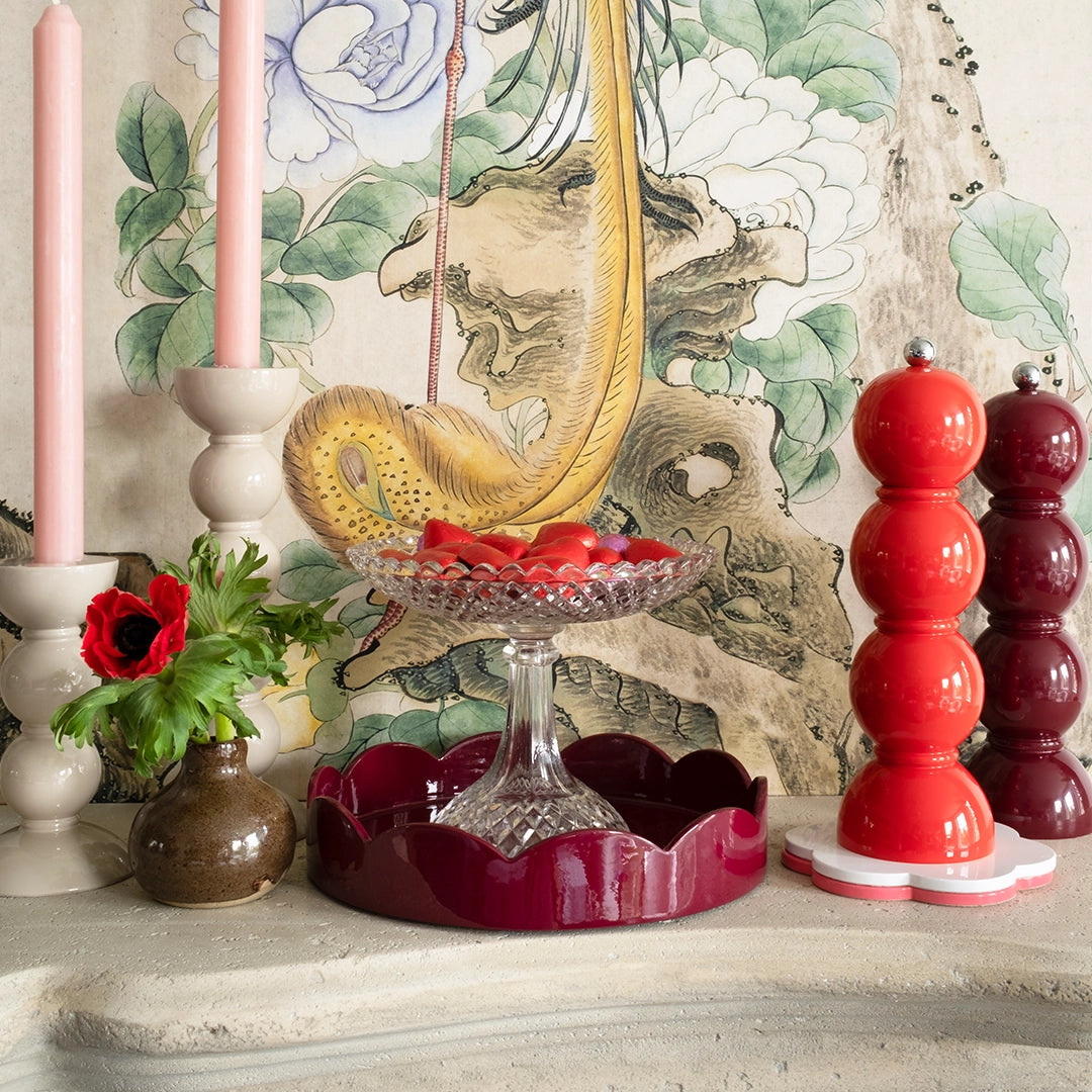 Moulin à Sel & Poivre Bobbin H.24cm - rouge