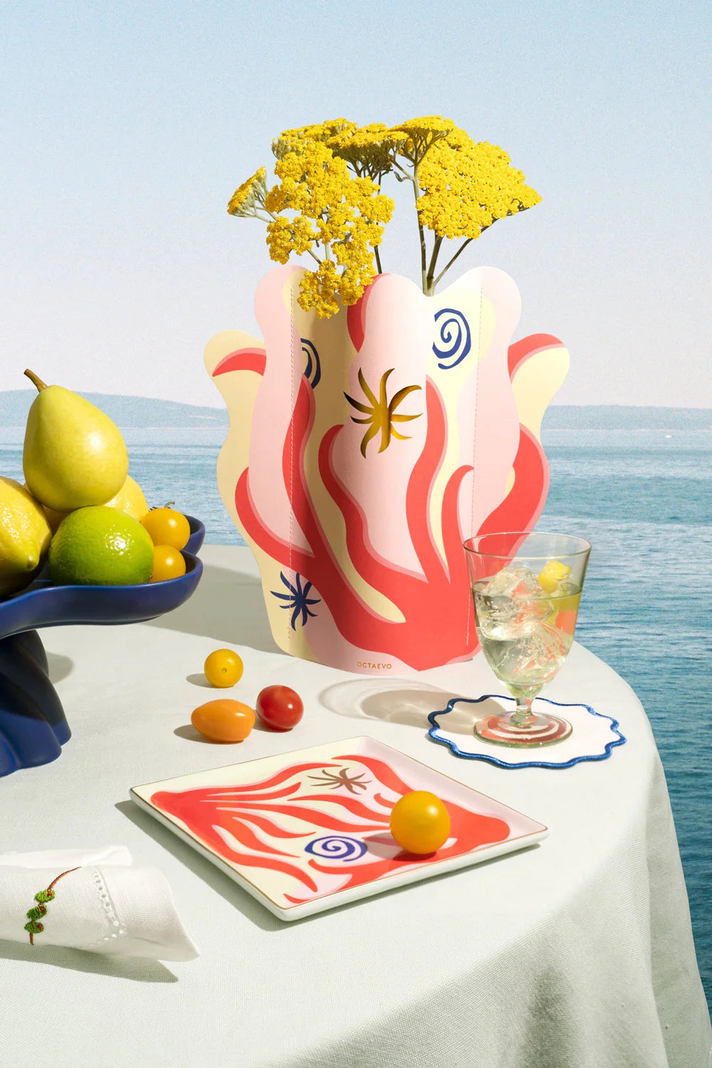 Vase déco papier - Amalfi