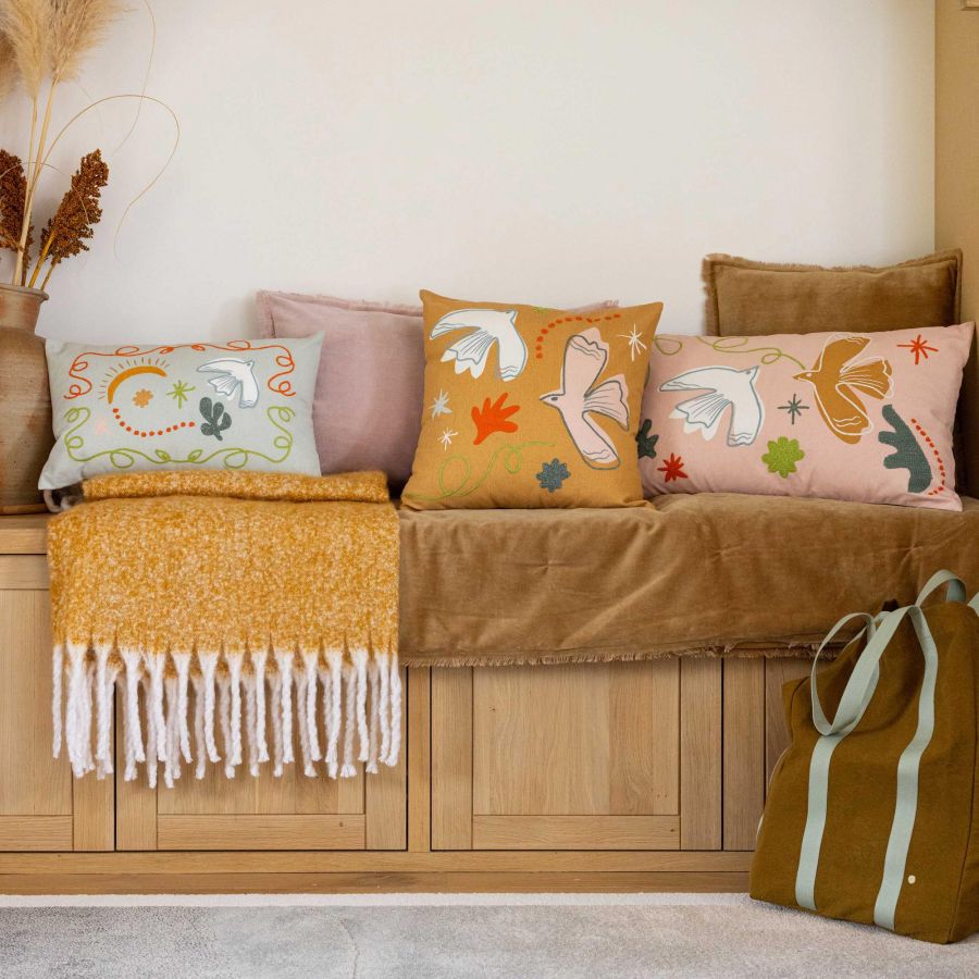 Coussin brodé - Anka