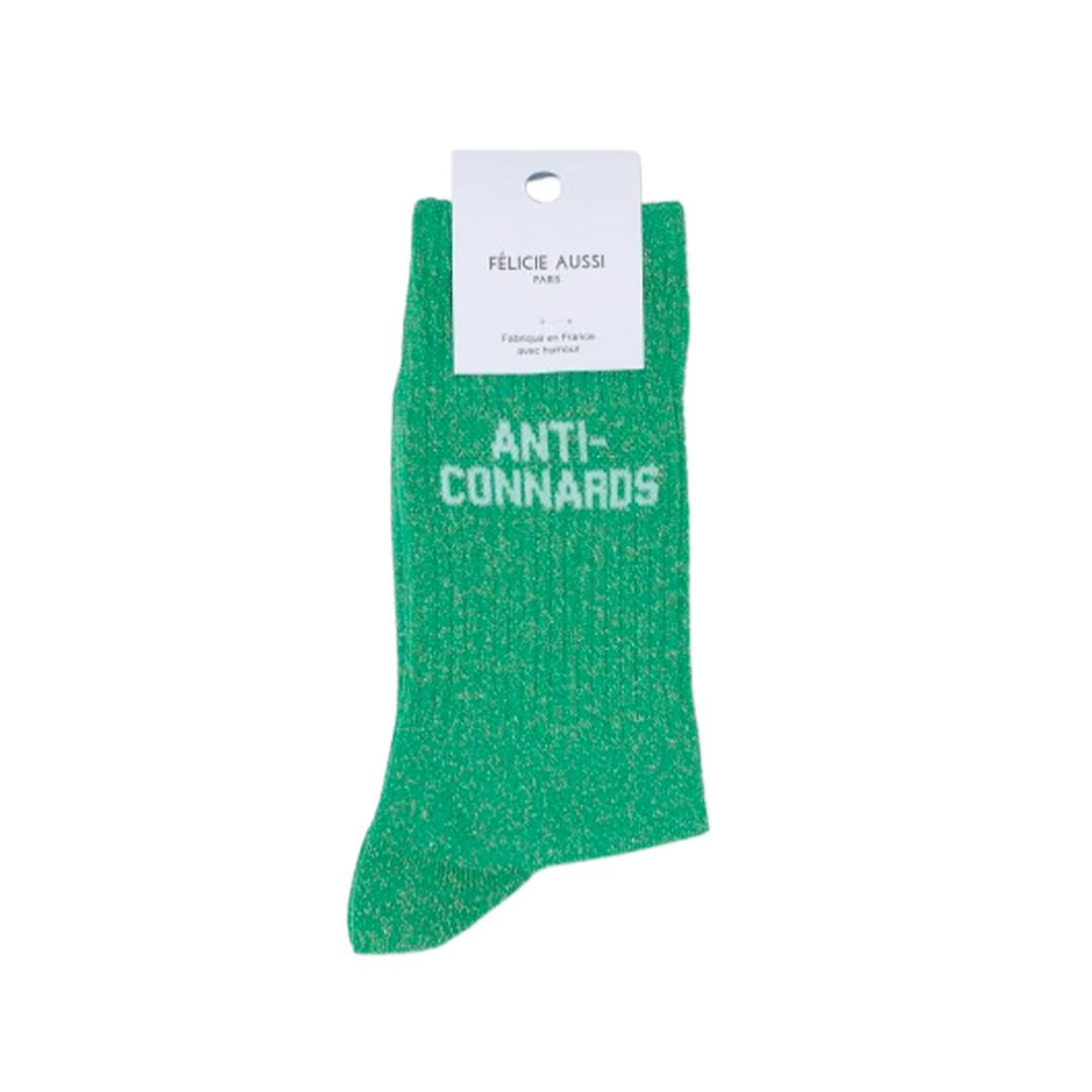 Chaussettes paillettes - anti-connards 36/40