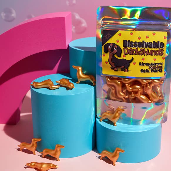 Perles de bain - Teckel