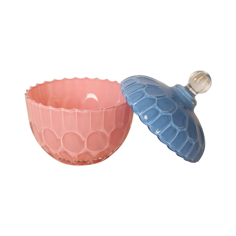 Bonbonnière h.18cm - Pink Blue