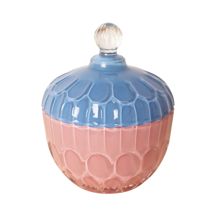 Bonbonnière h.18cm - Pink Blue