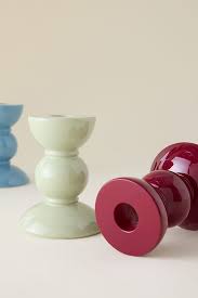 Bougeoir Bobbin h.10 cm