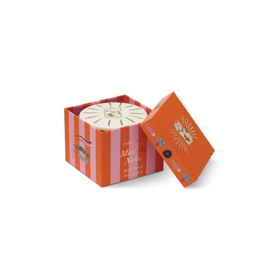 Bougie parfumée Charmed Maneki Neko Cat – Wild Neroli
