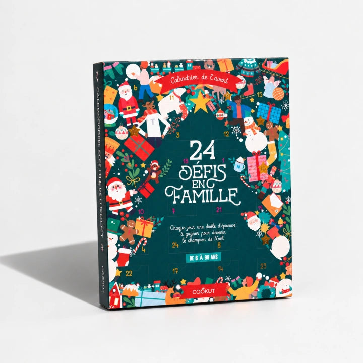 Cookut Calendrier de l'Avent 24 défis en famille