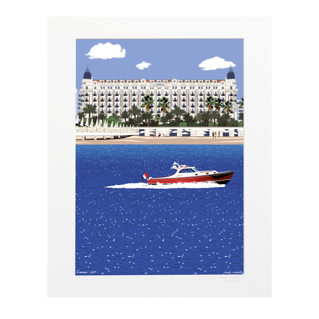 Affiche Mariotti - Cannes