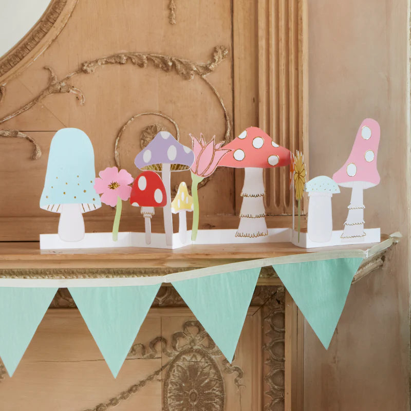 Carte Happy Birthday - Champignons