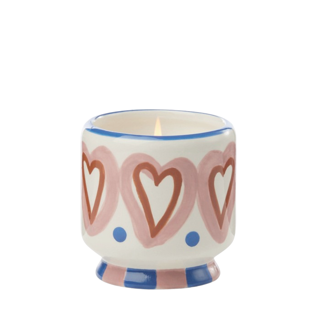 Bougie parfumée Adopo - Vanille et bois de rose