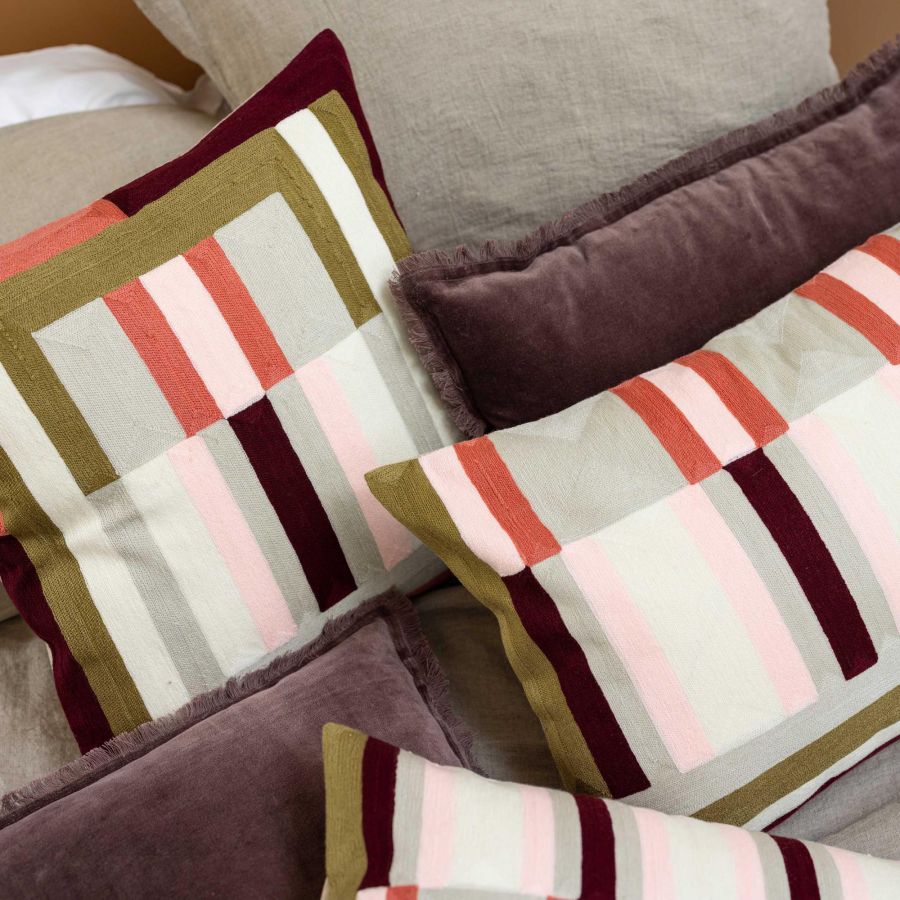 Coussin brodé - Jason