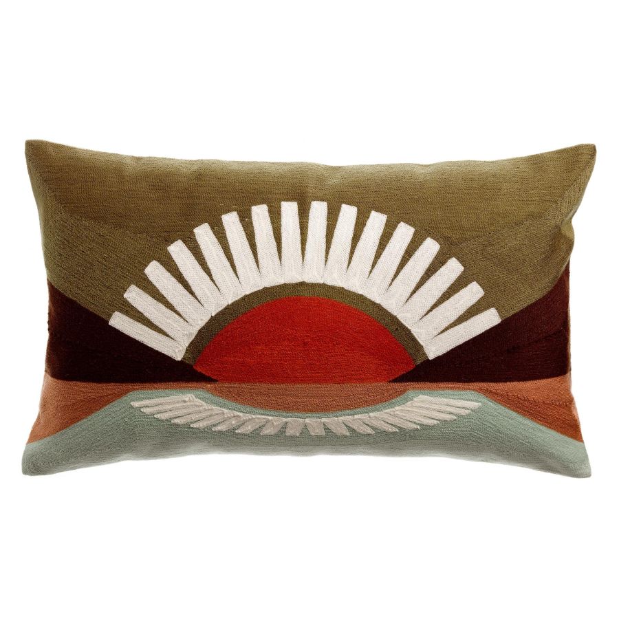 Coussin brodé - Eol