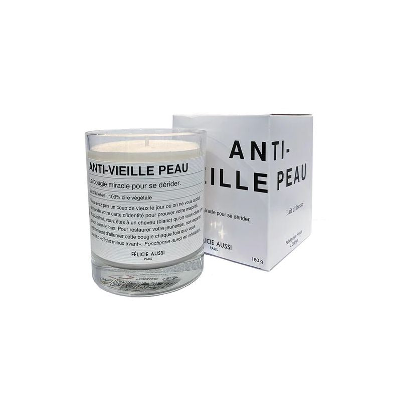 Bougie humour - Anti-vieille peau