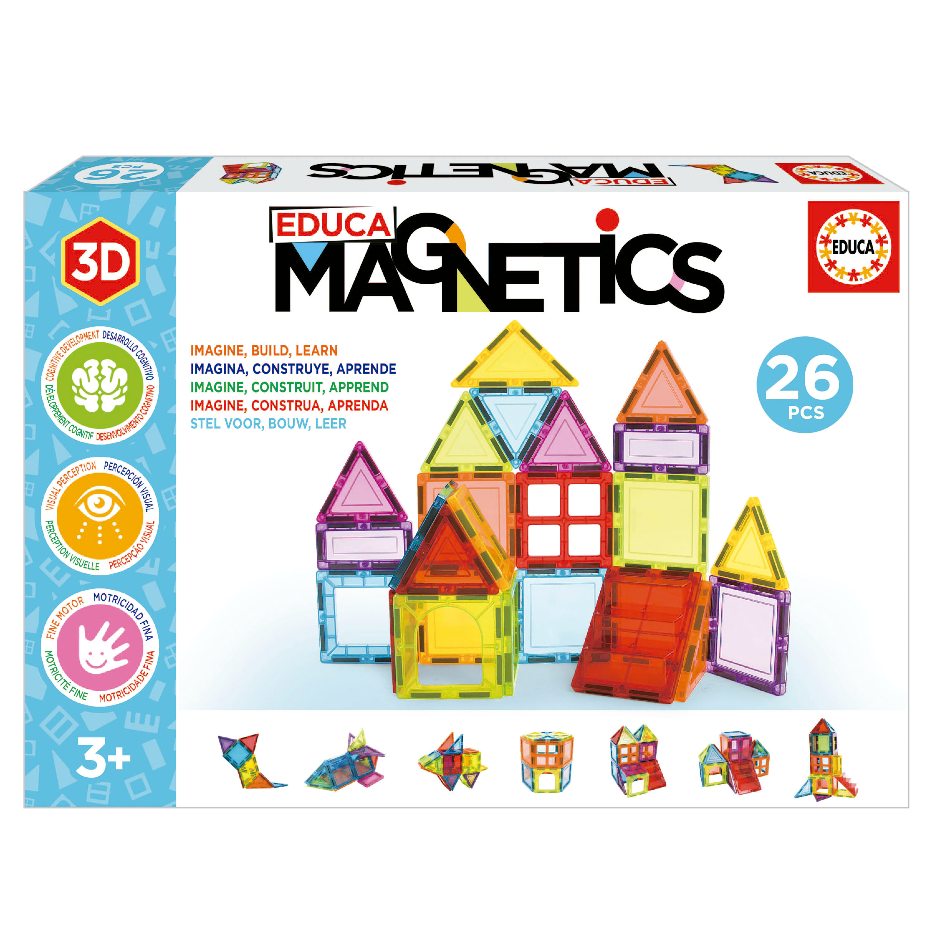 Jeu magnetics - 26 pièces