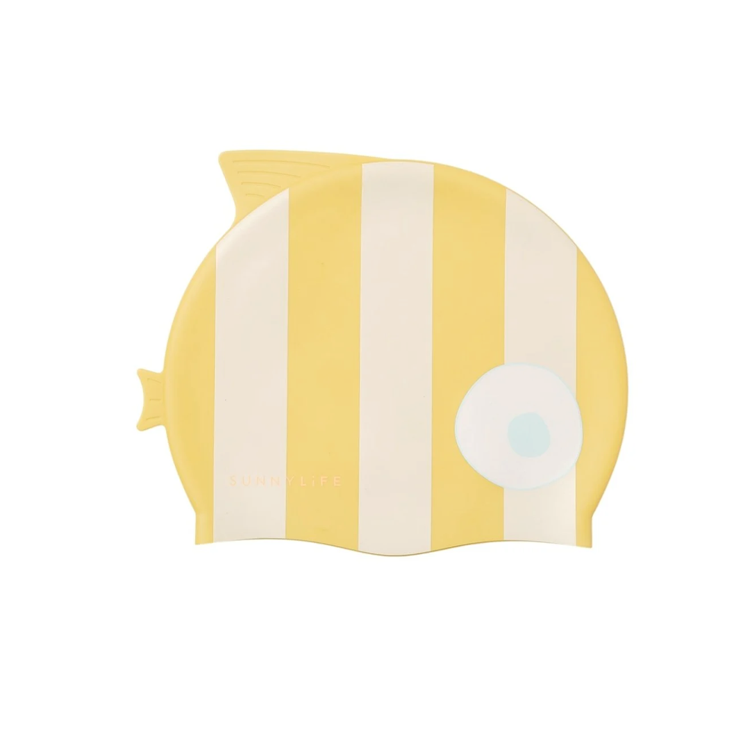 Sunnylife Bonnet de bain enfant - Finn the fish