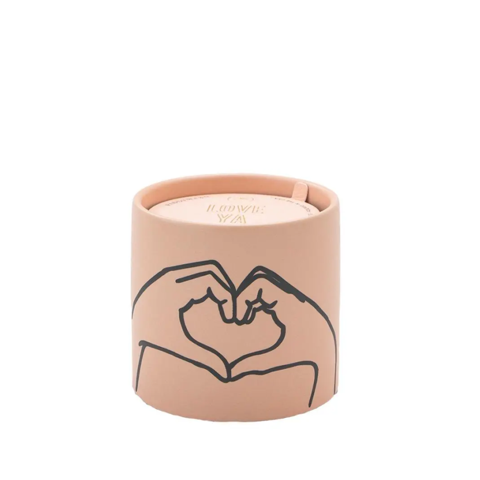 Bougie parfumée - Dusty pink Heart