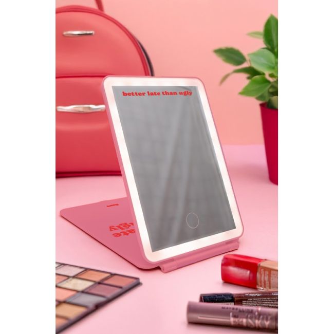 Miroir LED Better late than ugly