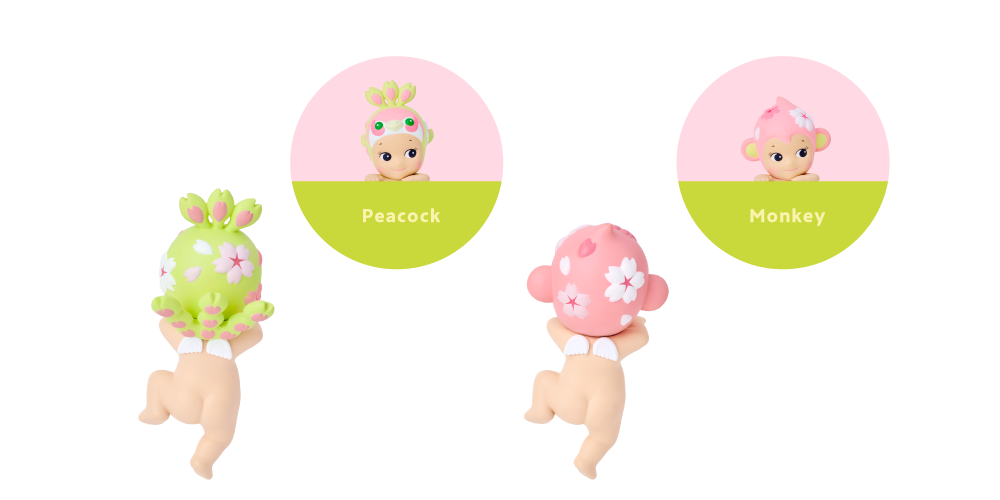 Figurine Sonny Angel - série Hippers Cherry blossom