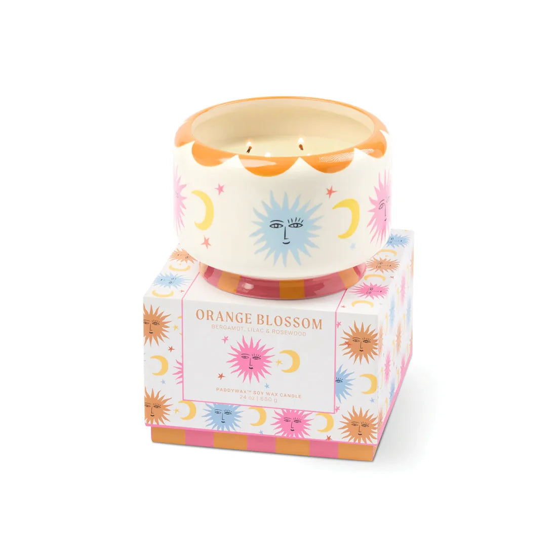 Bougie parfumée Adopo Sun XL - Fleur d'Oranger