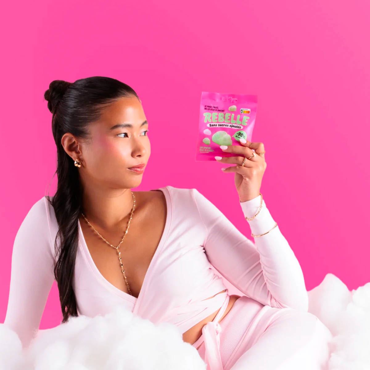 Bonbons nuage Fluffy sans sucre