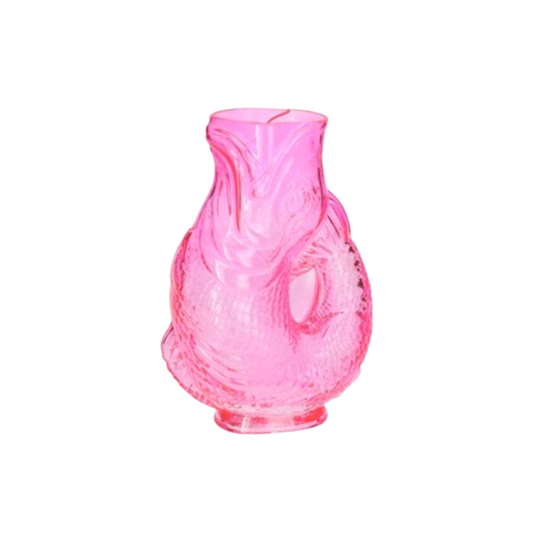 Vase Jacquard h.24 cm - Rose
