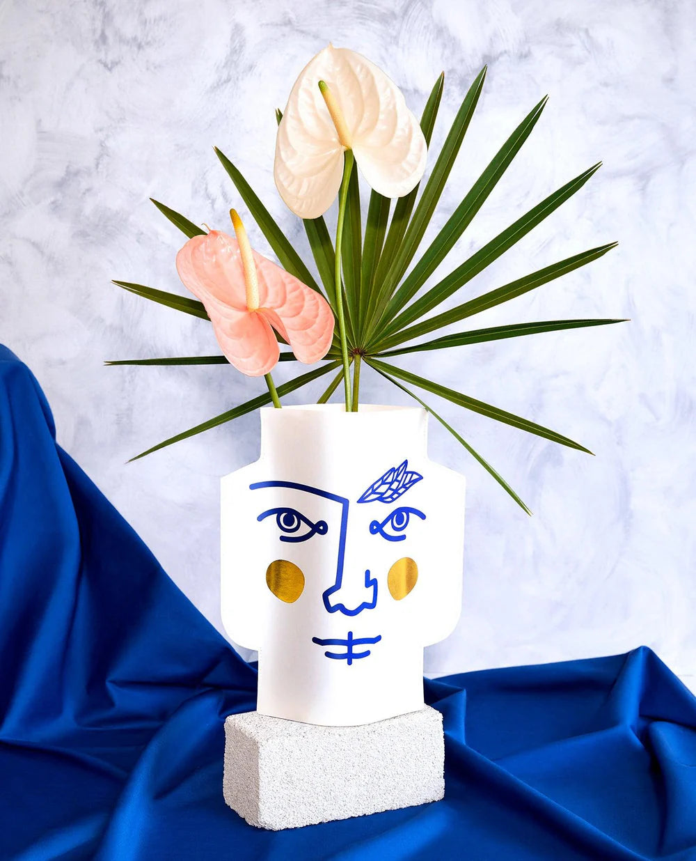 Vase déco papier - Janus
