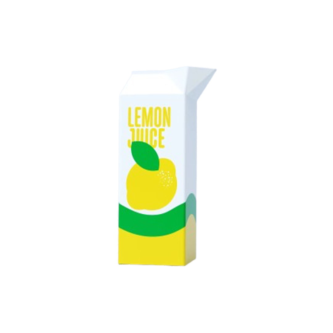 Vase lemon juice