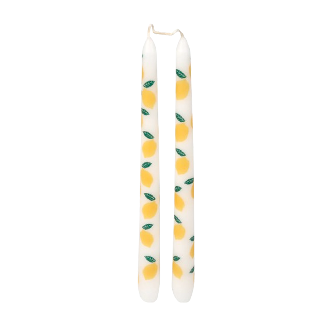 Pack de 2 bougies lemon