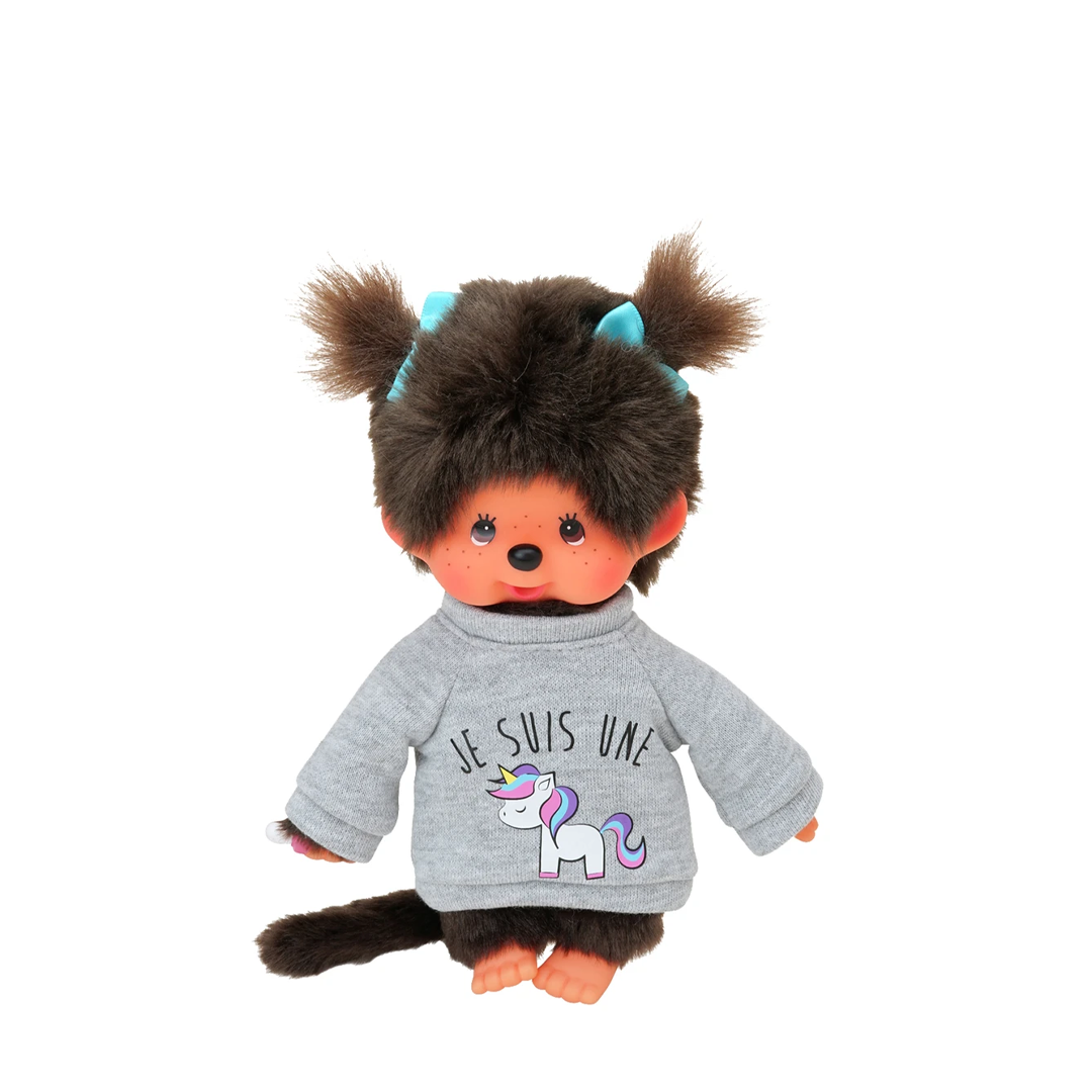 Peluche Monchhichi Licorne