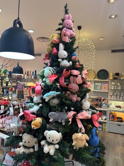 Lapin Miffy velours côtelé 3 tailles - blanc