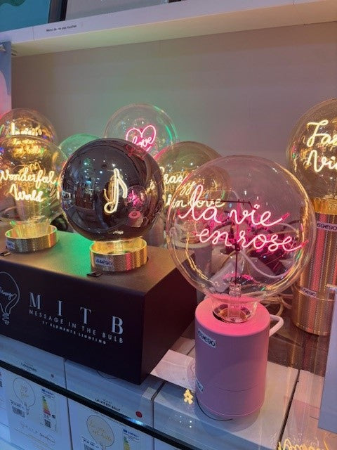 Ampoule la vie en rose