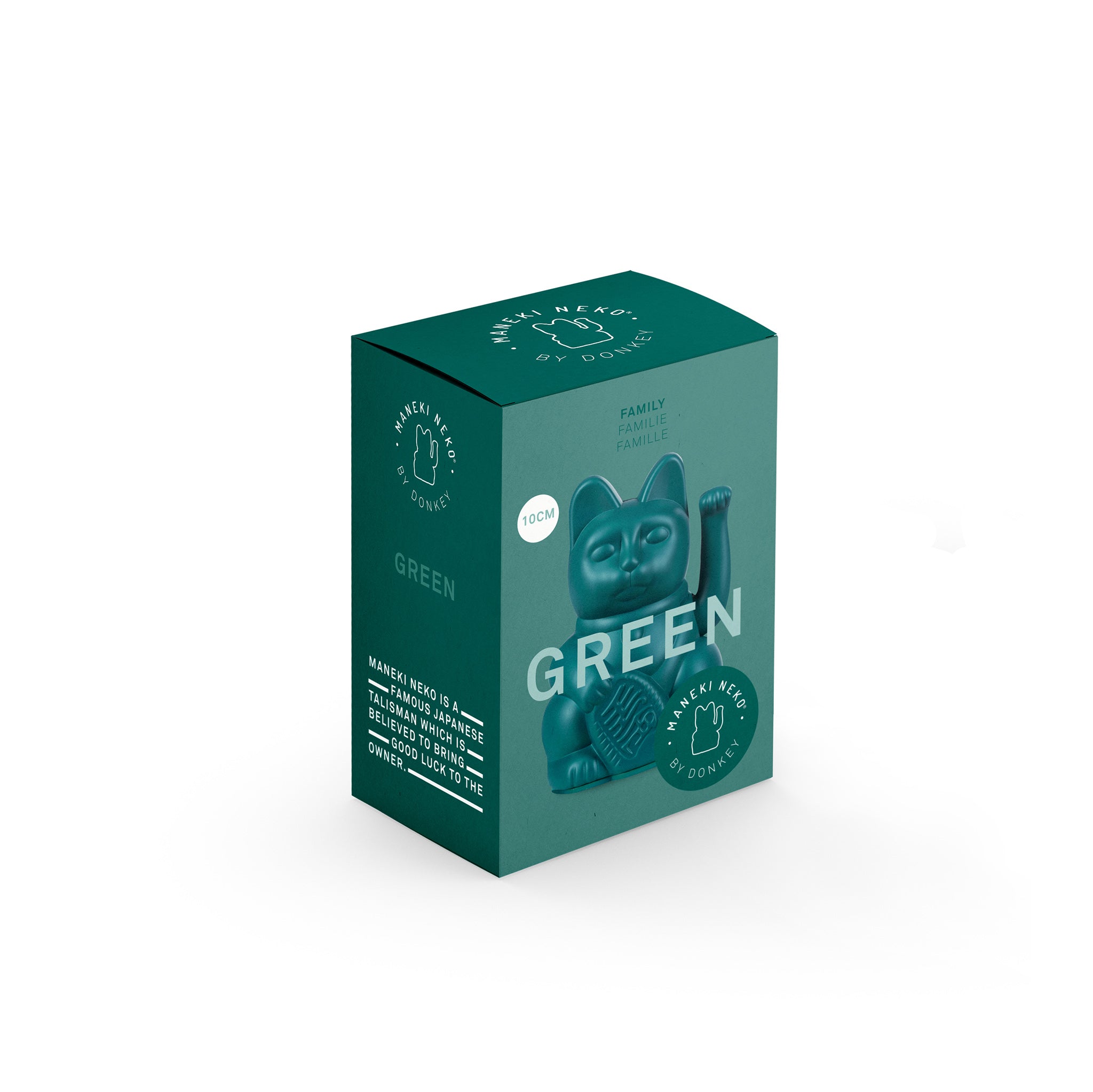 Mini Lucky Cat - Vert