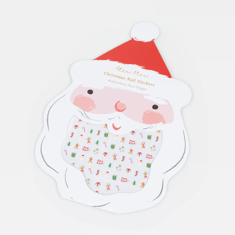 Stickers ongles Santa