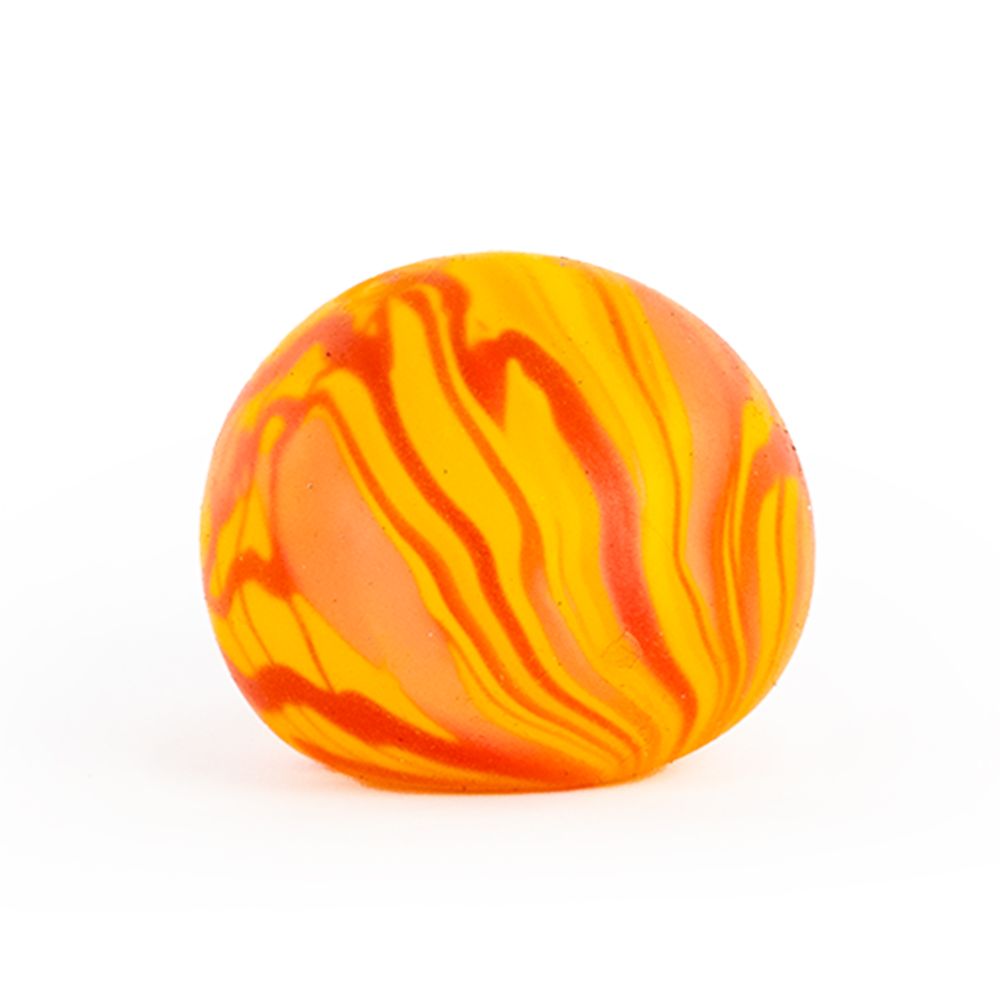 Balle anti-stress effet marbre - glow in the dark