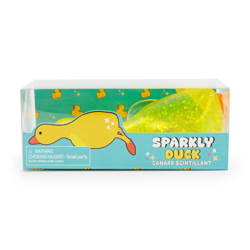 Jouet anti-stress - canard scintillant
