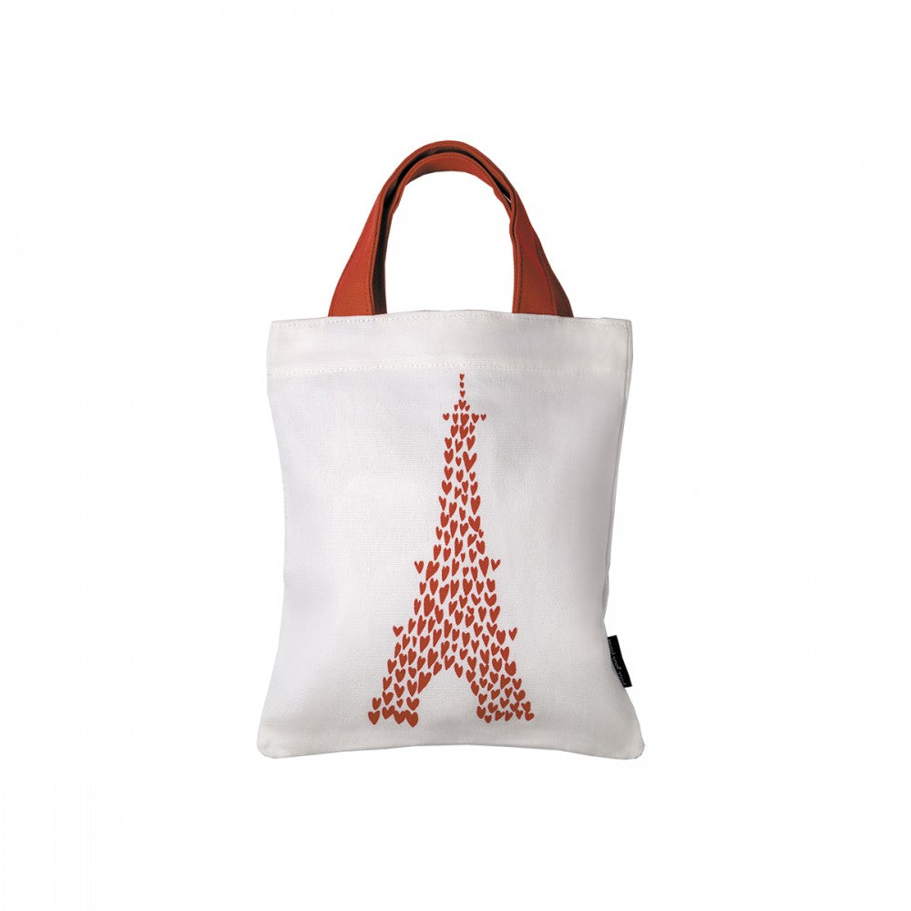 Petit Jour Mini tote bag - Tour Eiffel Cœur