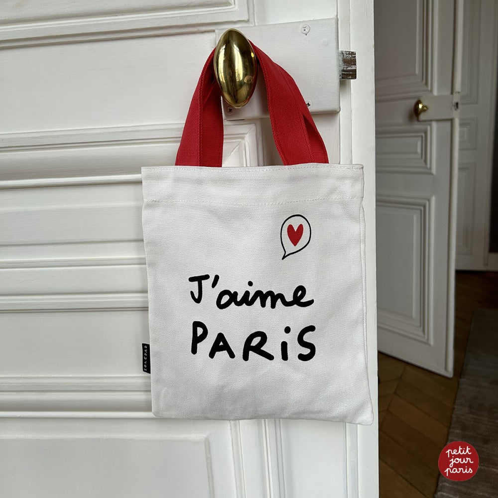 Petit Jour Tote bag - Tour Eiffel cœur