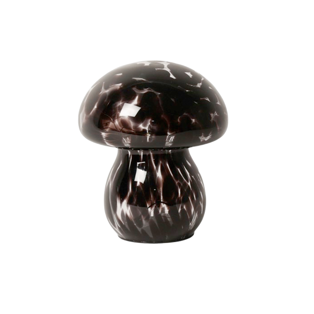 Lampe Mushy Chips h.16 cm - Noir