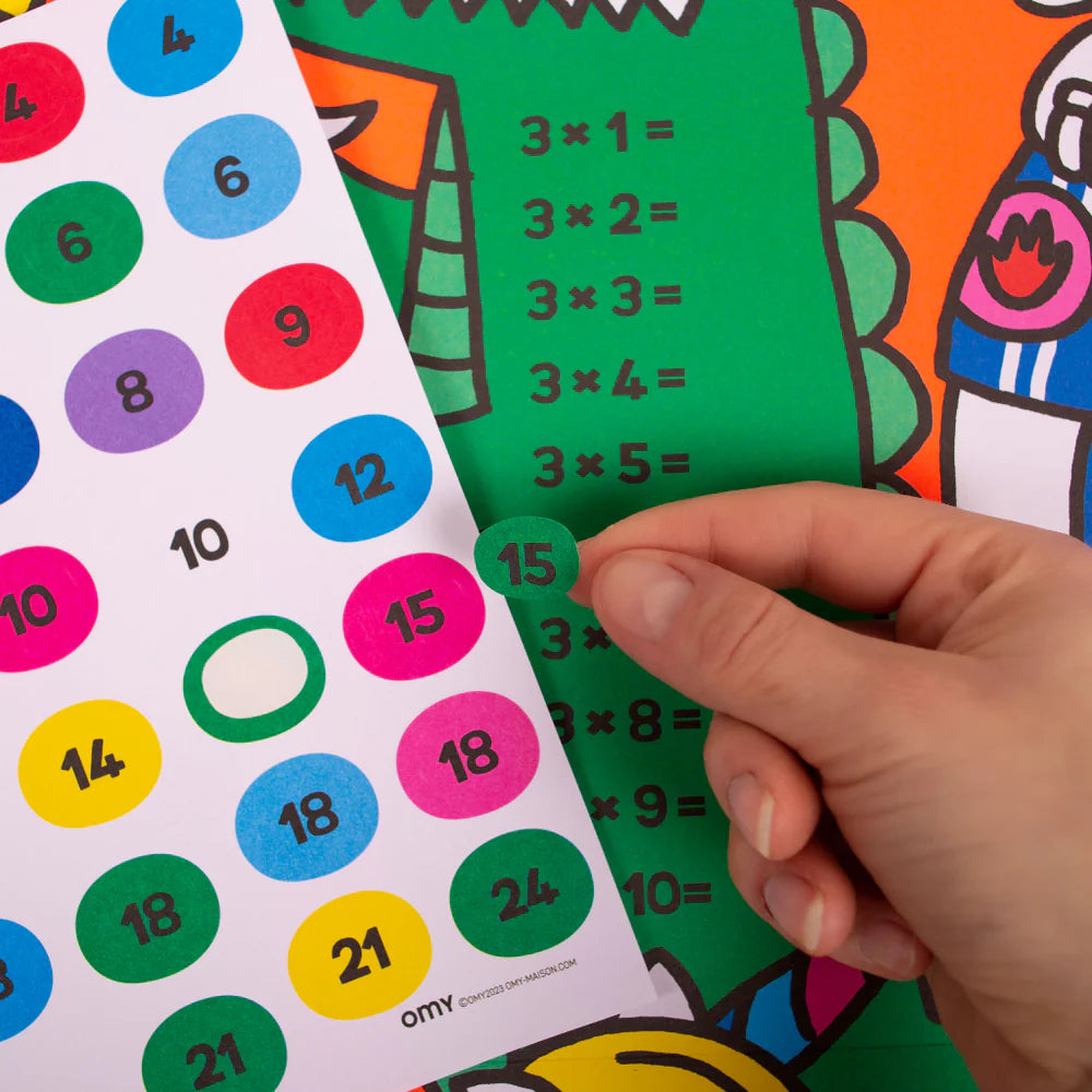 Poster OMY School - Multiplications