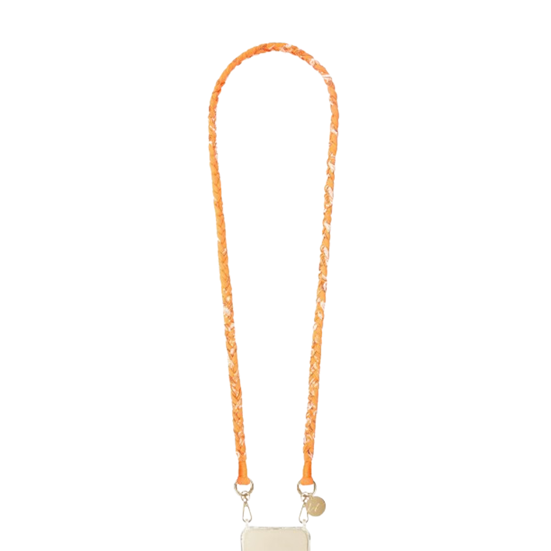 Chaîne de Téléphone Della - Orange fluo