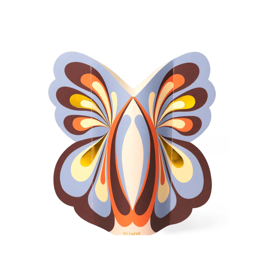 Vase déco papier - Butterfly